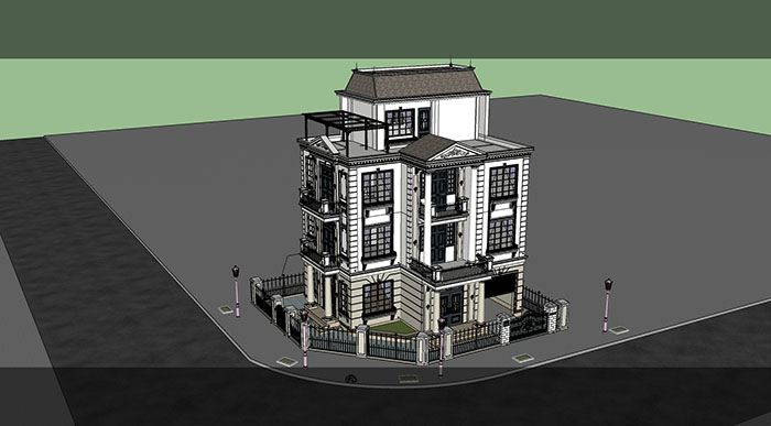 Villa house, Townhouse