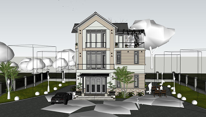 Villa house, Townhouse