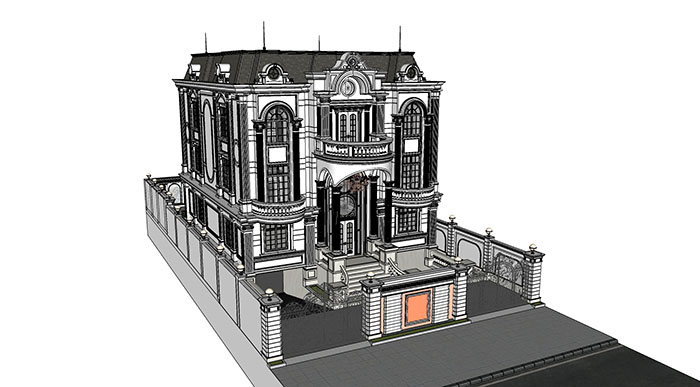 Villa house, Townhouse