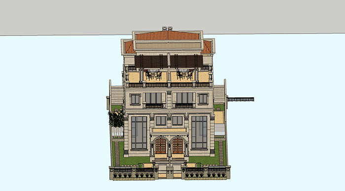 Villa house, Townhouse