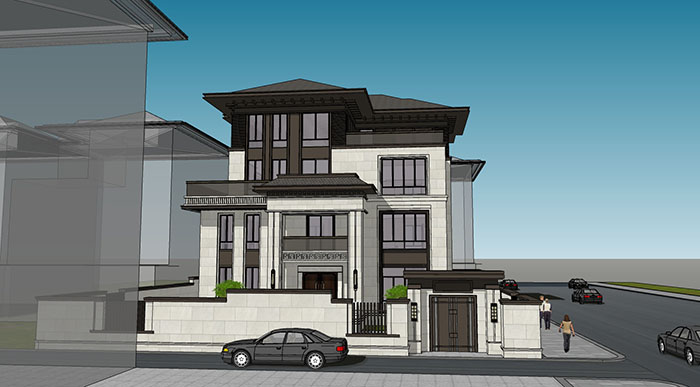 Villa house, Townhouse