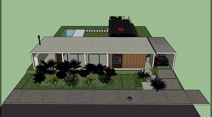 Rural house, country house