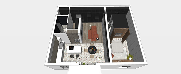 Full room floor plans