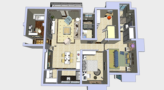 Full room floor plans