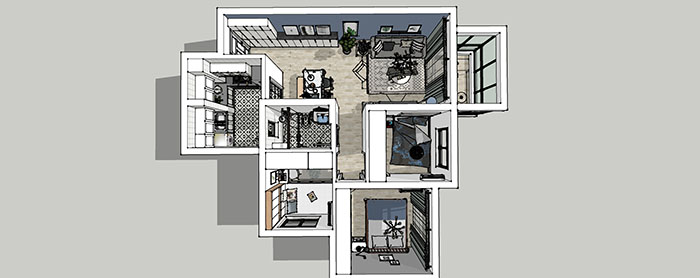 Full room floor plans