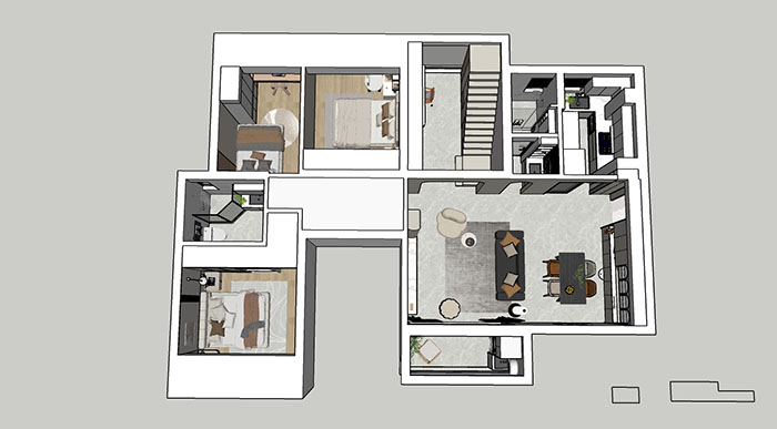 Full room floor plans