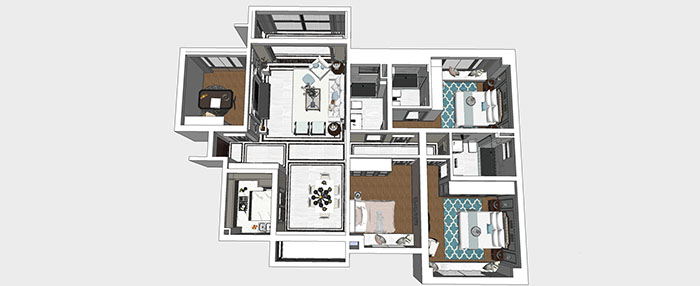 Full room floor plans