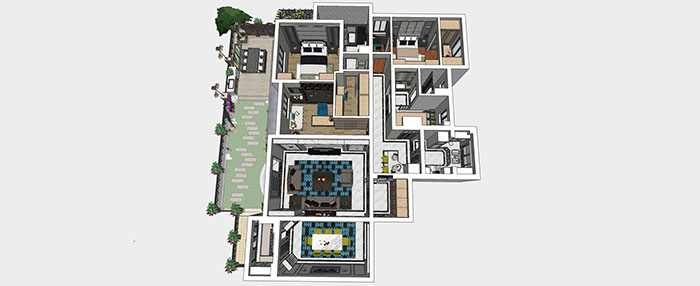 Full room floor plans