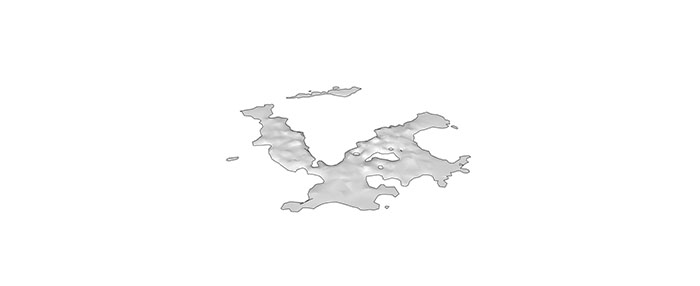 Small landscape garden design model