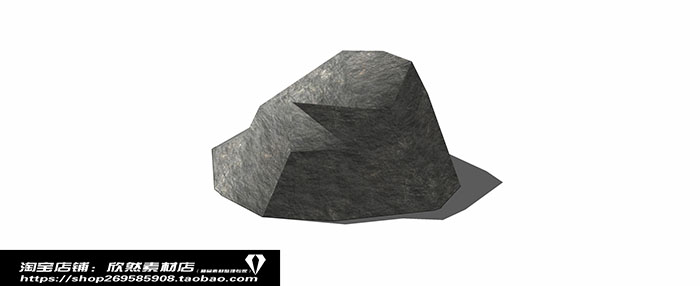 Small landscape garden design model