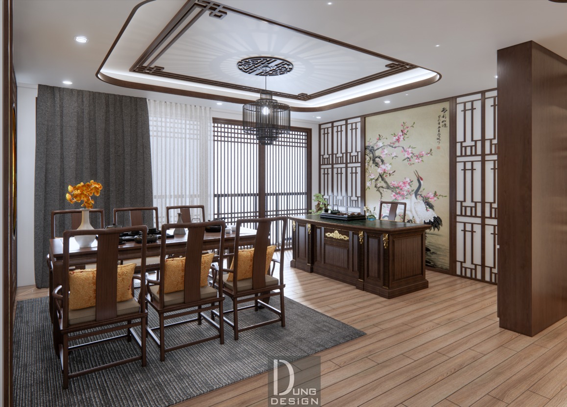  Office Room Interior Sketchup  by Dao Van Dung 5