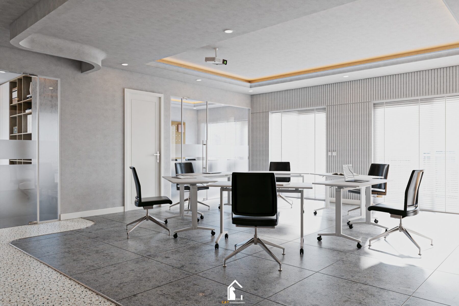  Office Room Interior Sketchup File