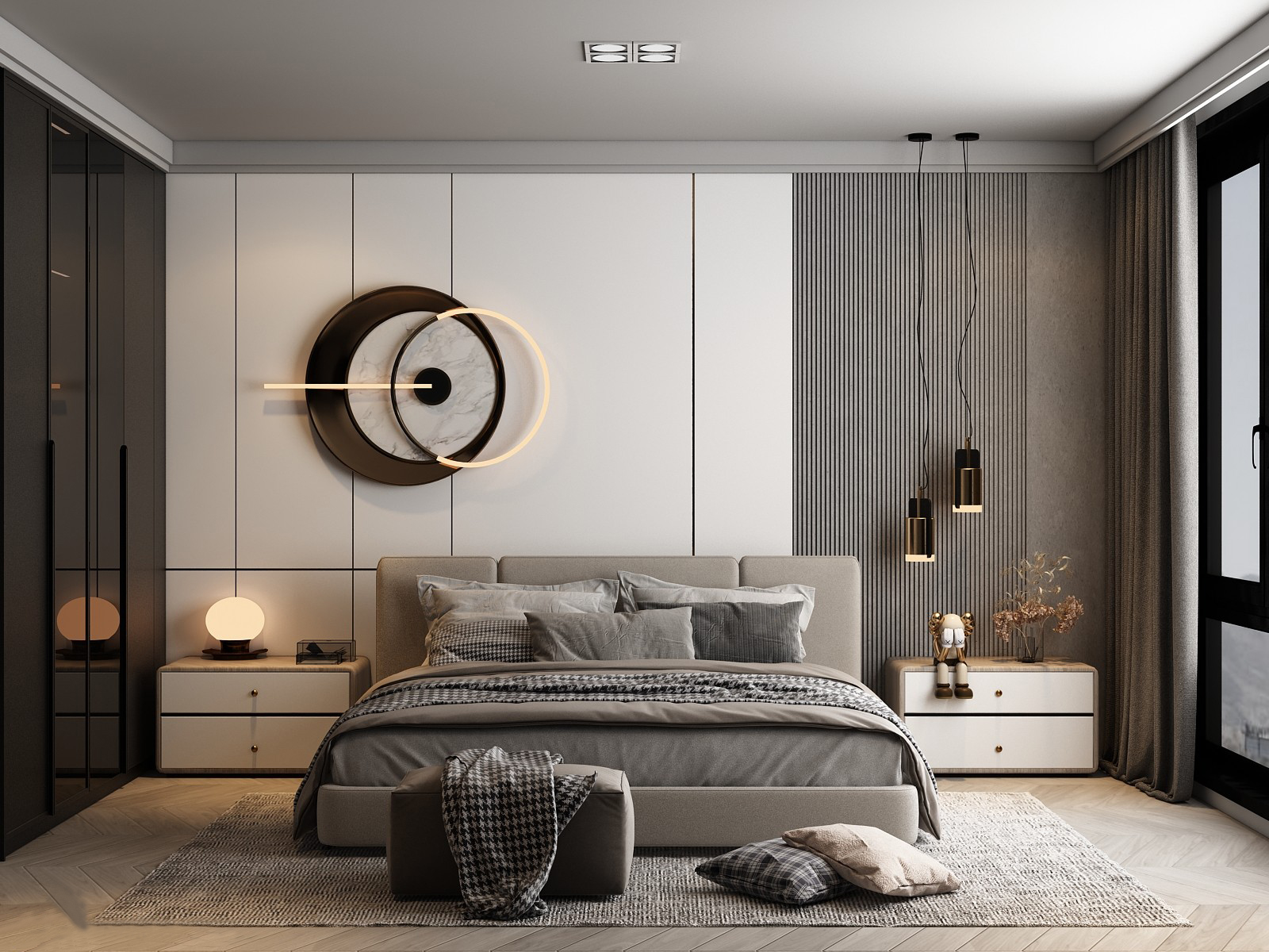 Bedroom Interior Sketchup File