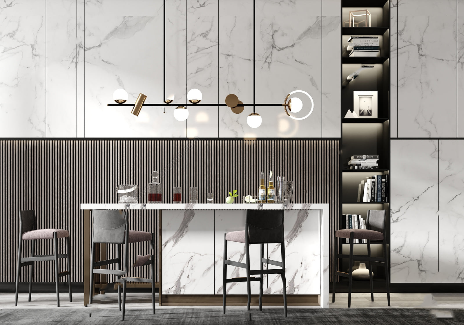  Kitchen Sketchup  by Cuong Covua