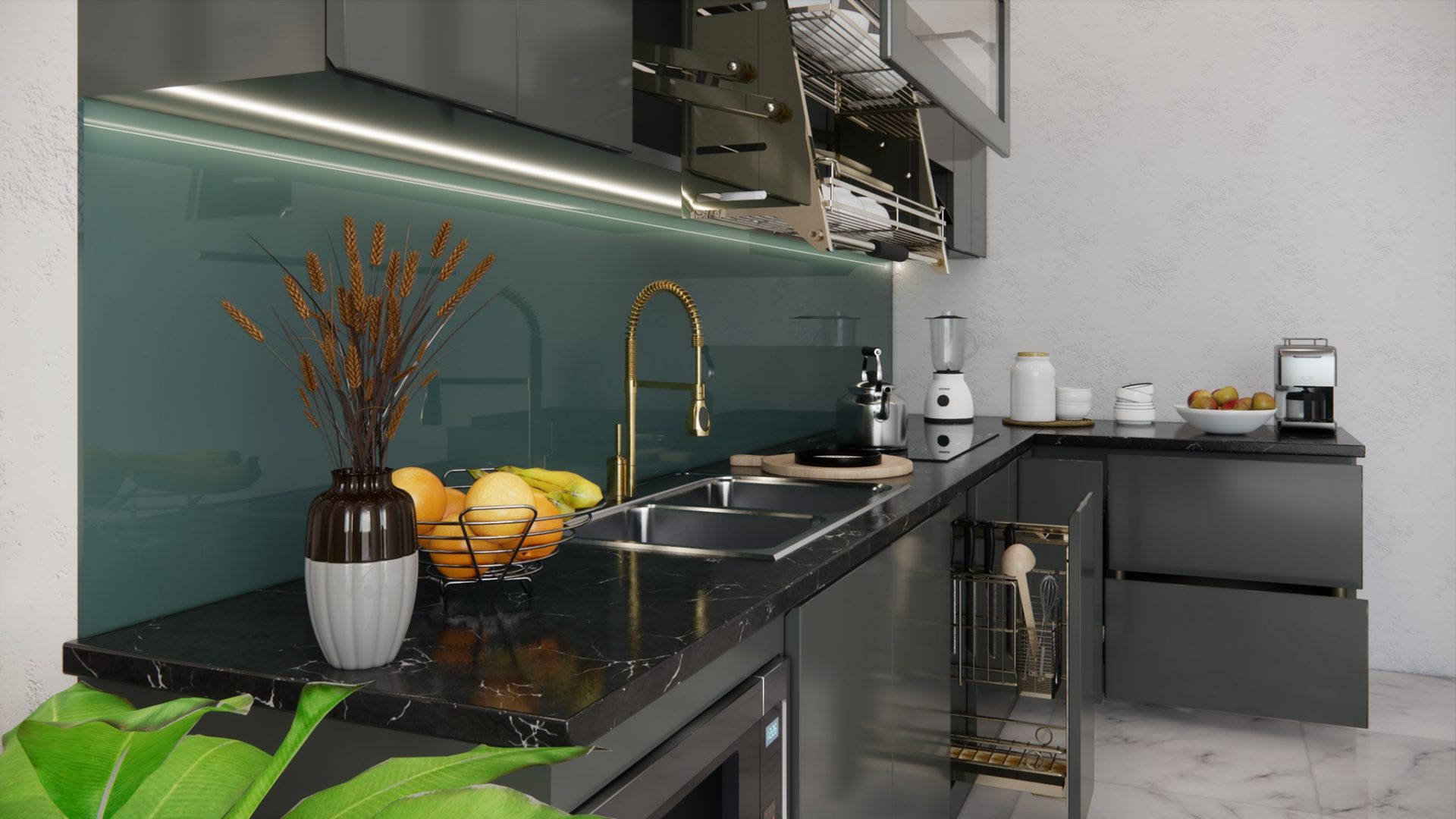 Kitchen Sketchup  by Le Sang 1