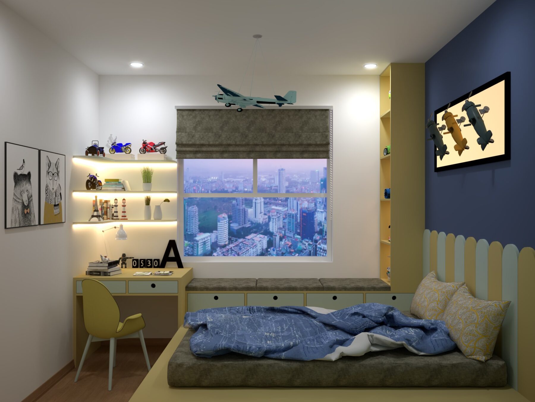  Children Room Interior Sketchup File