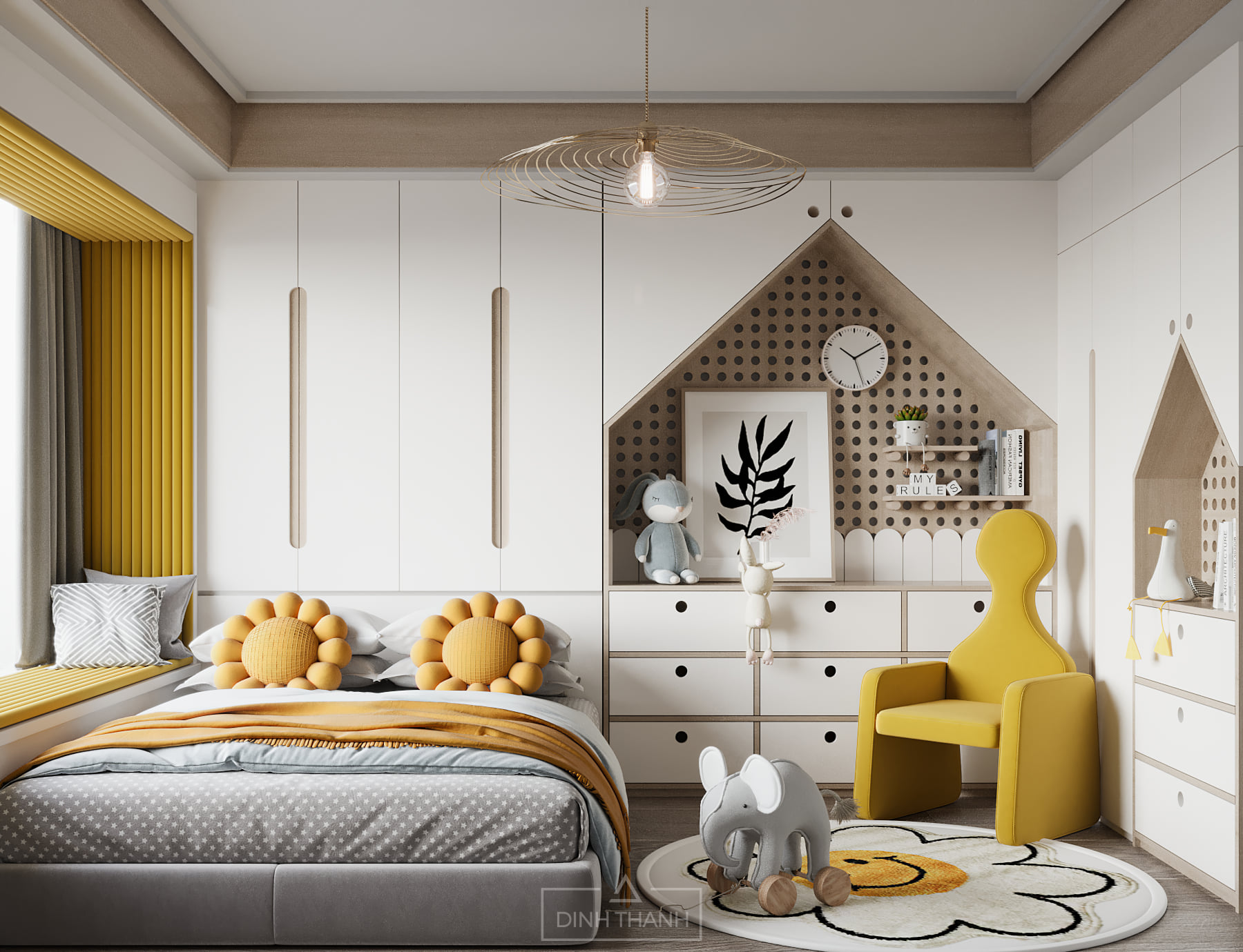  Children Room Interior Sketchup  by Dinh Thanh