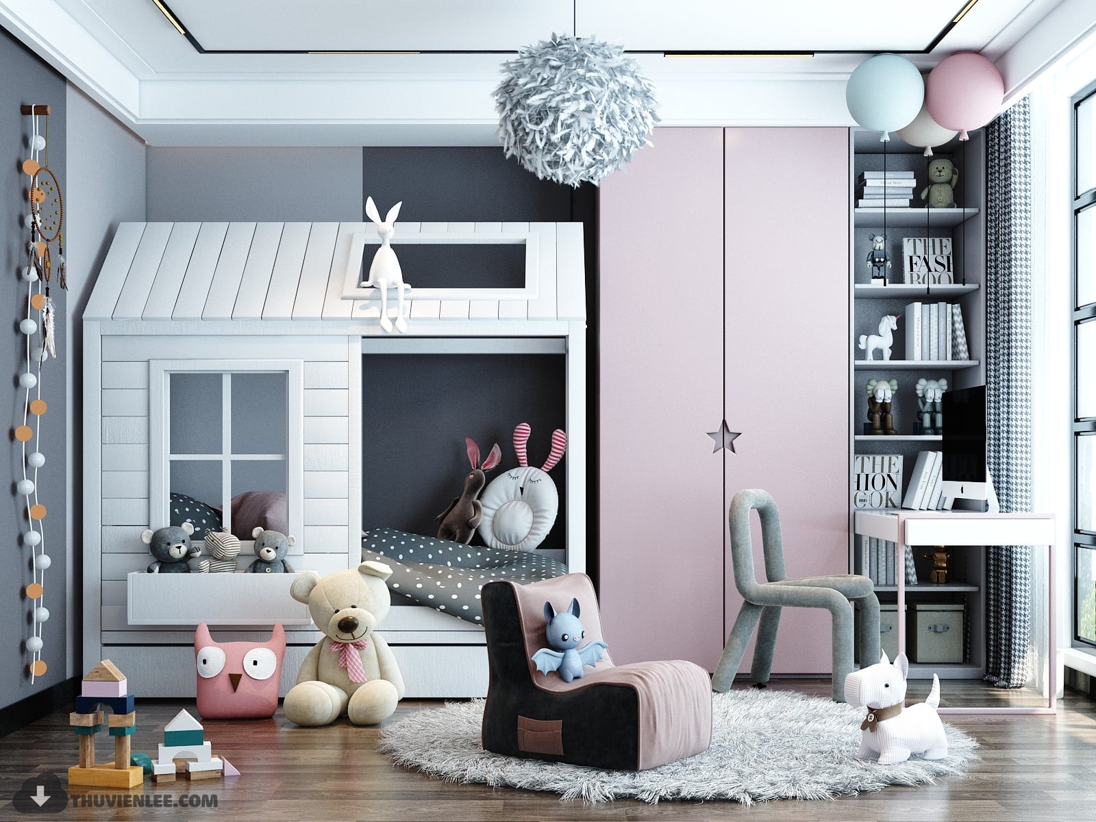 Children Room Interior Sketchup File free download