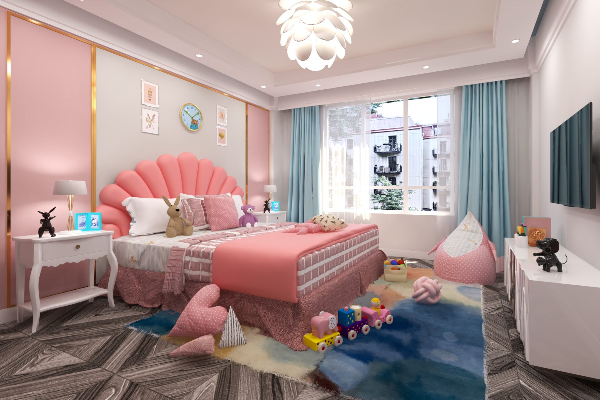 Children Room Interior Sketchup  by Van Huan 1