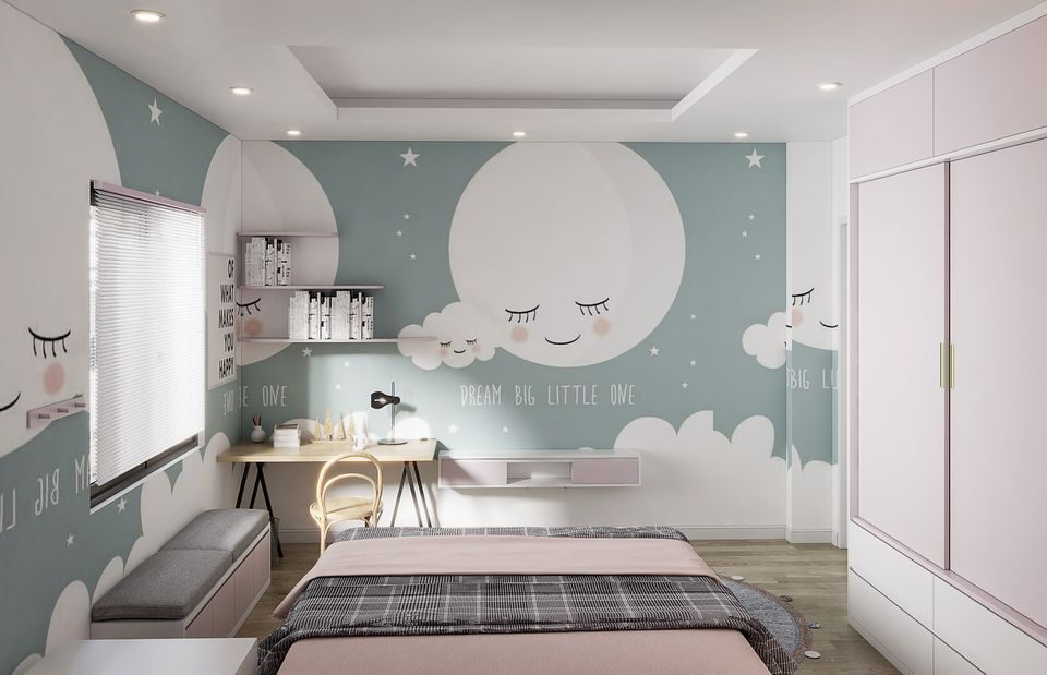 Children Room Scene Sketchup  By Nguyen Hung 1