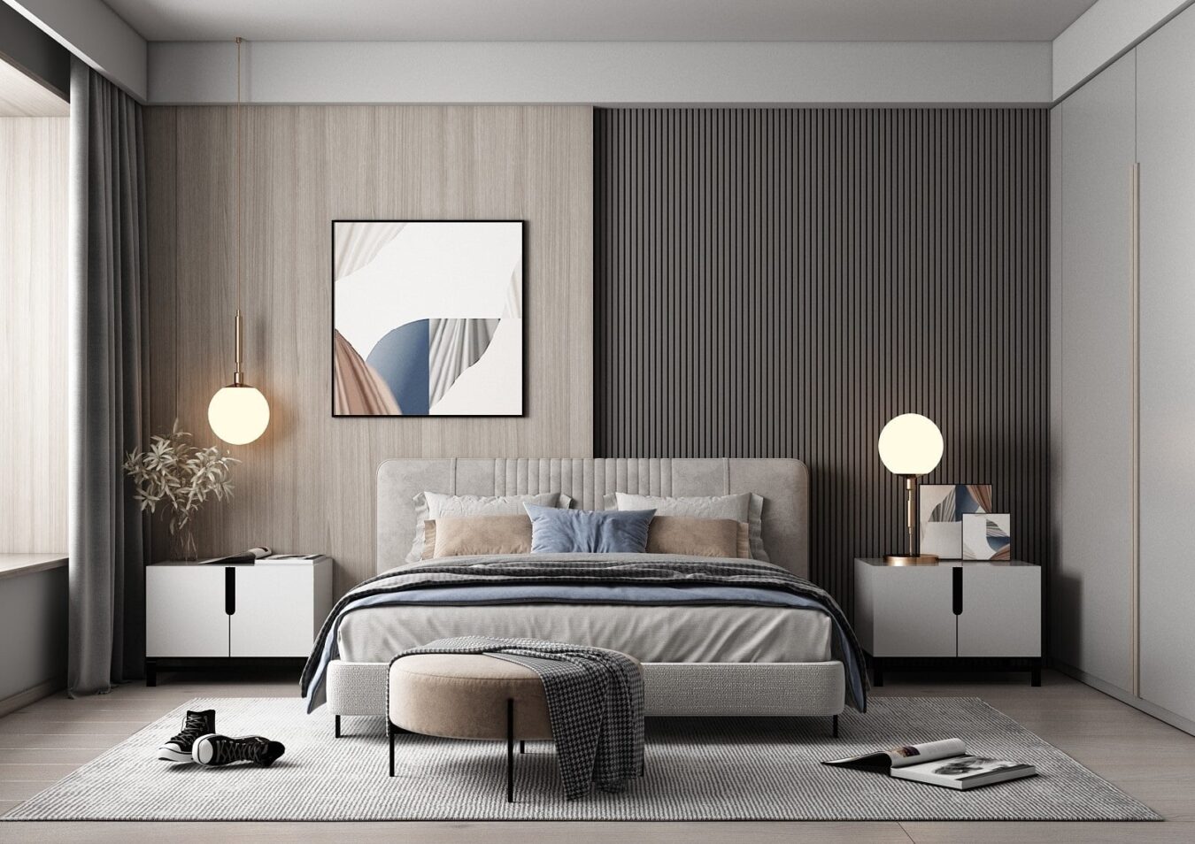 Interior BedRoom Sketchup  by Nam Tran