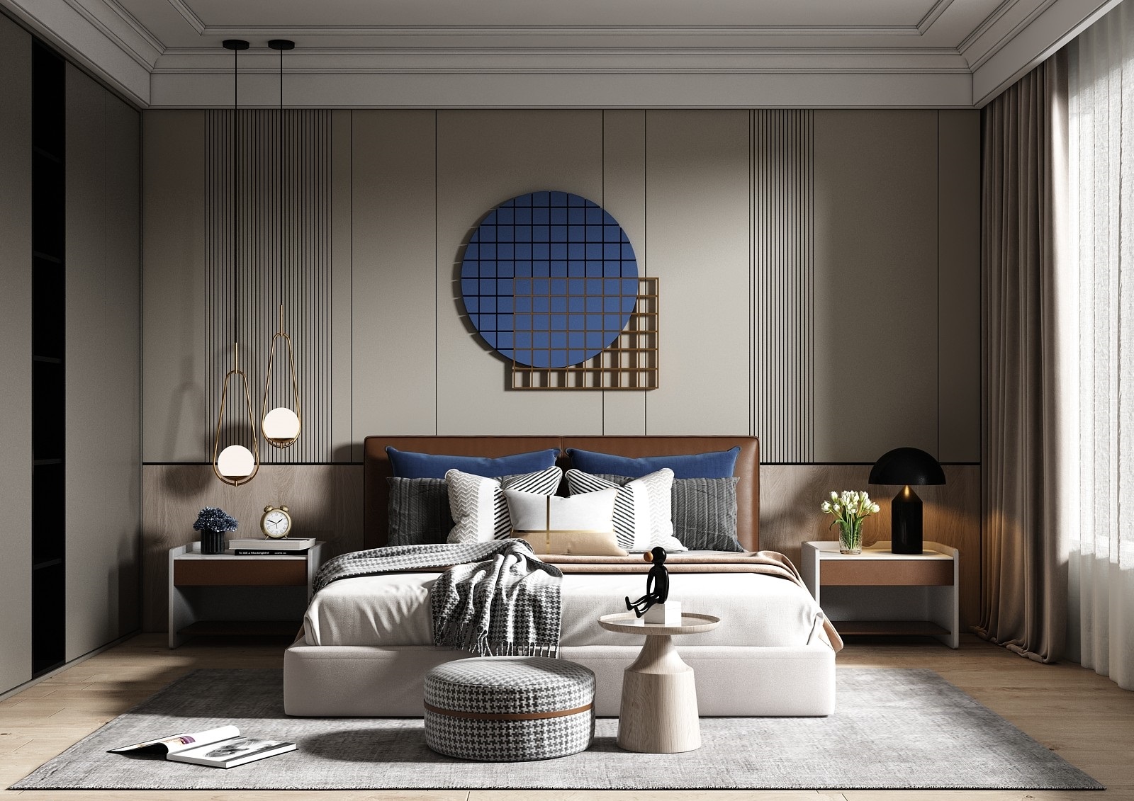  Bedroom Interior Sketchup File