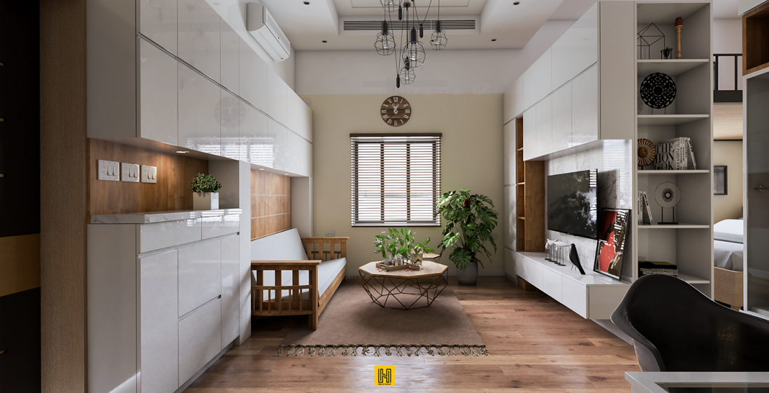 Interior House Scene Sketchup  by Hoan Trann 1