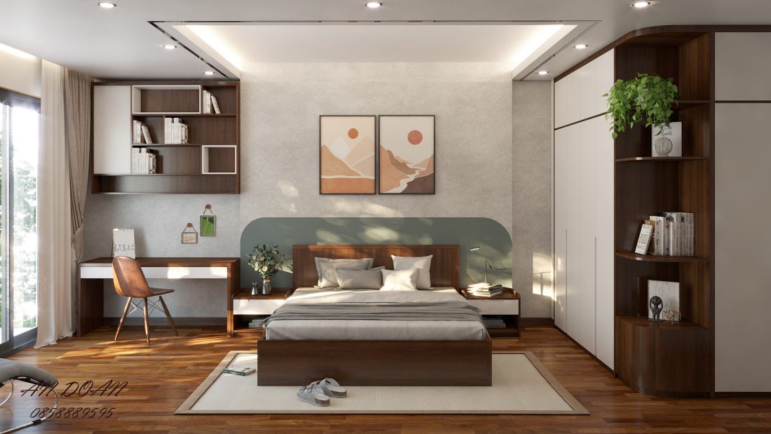 Bedroom Scene Sketchup  by An Doan 1 scaled