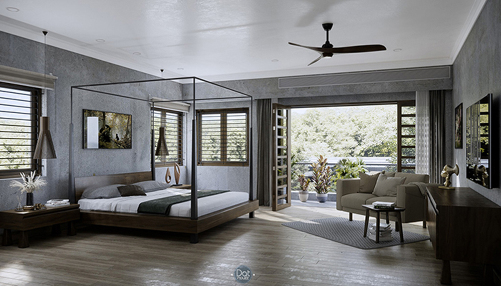 Bedroom Scene Sketchup  DatHouzz 1