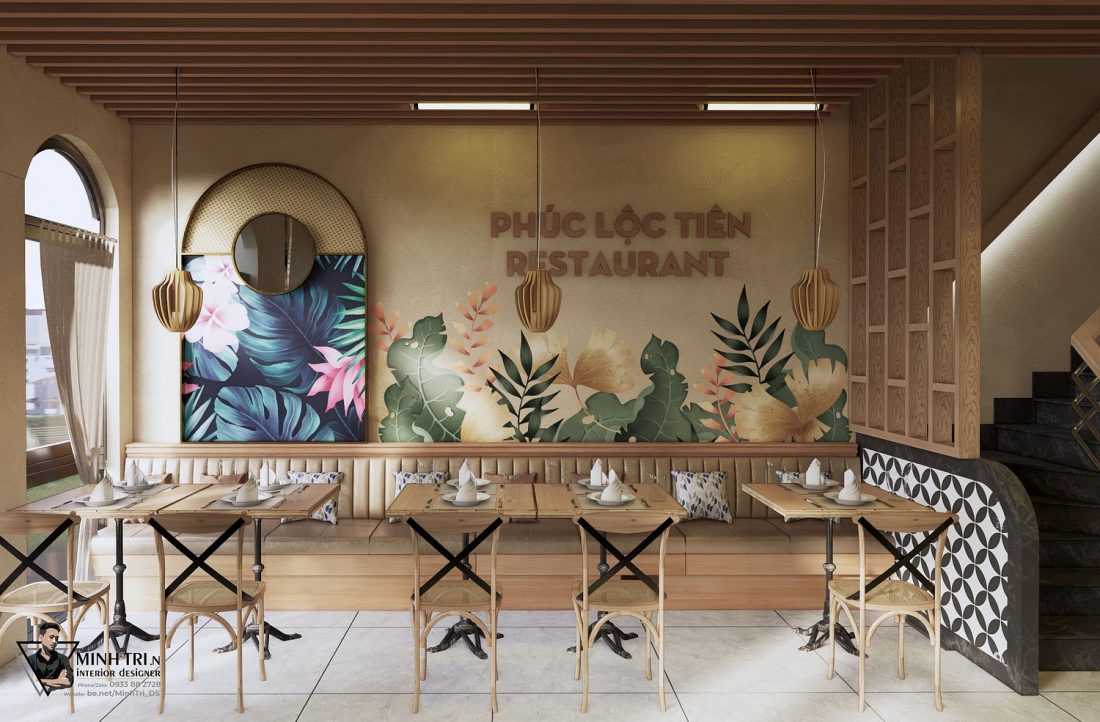 Interior Restaurant Scene Sketchup  By Nguyen Minh Tri 1 scaled