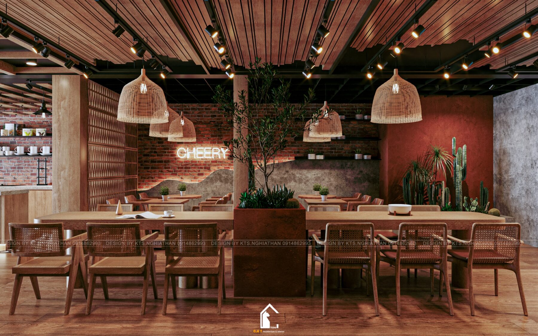  Milk Tea Interior Sketchup File