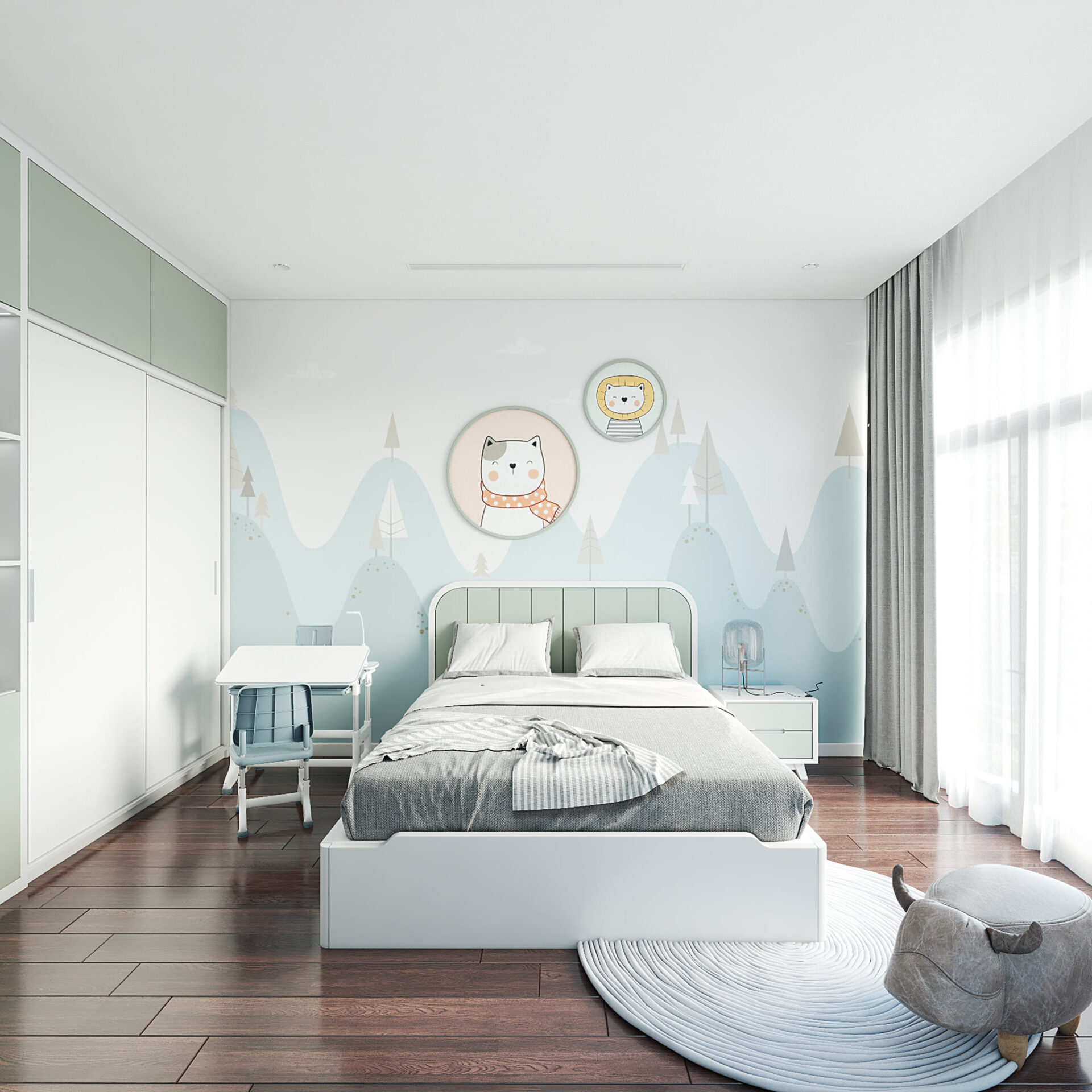  BedRoom Interior Sketchup  by Ha Anh 2