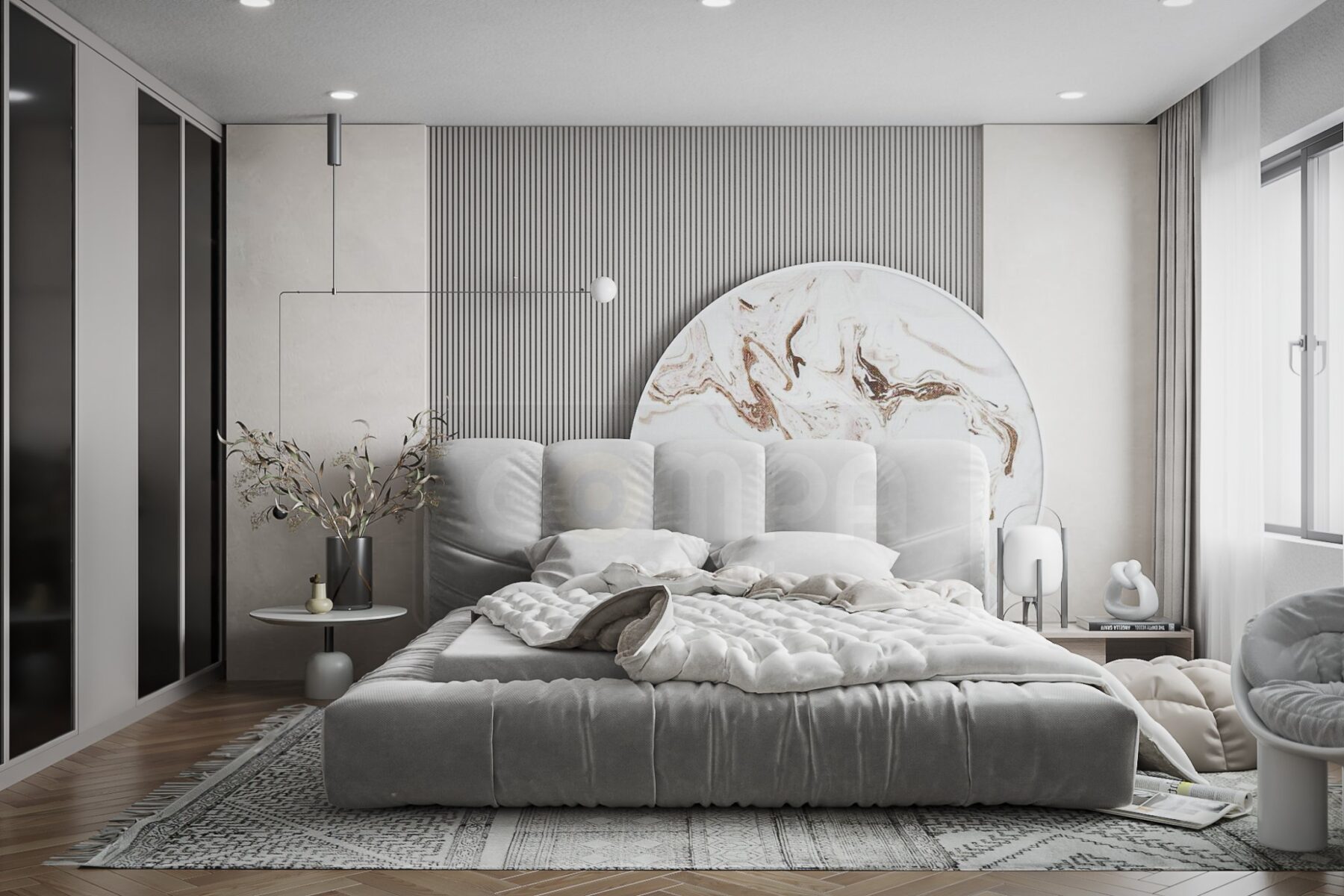  Bedroom Interior Sketchup File