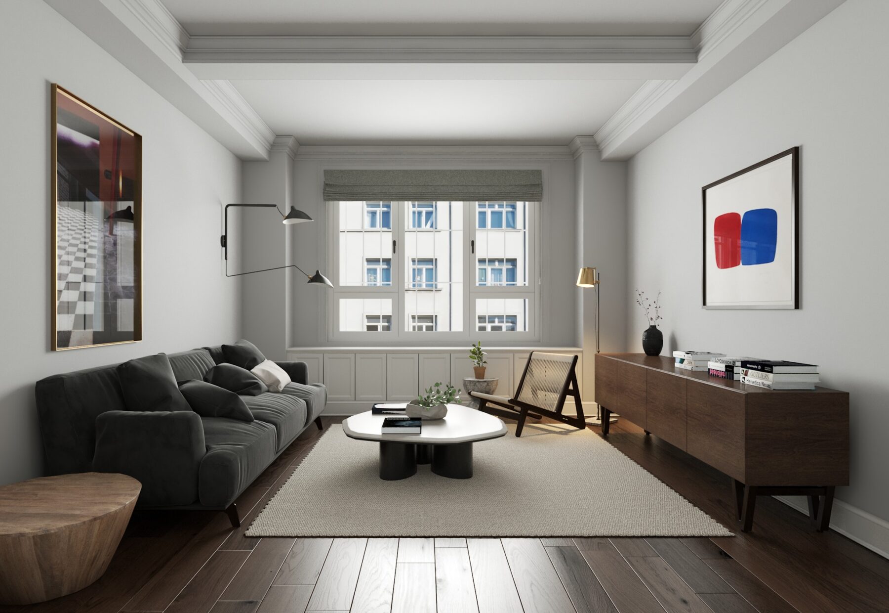  Living Room Interior Sketchup File