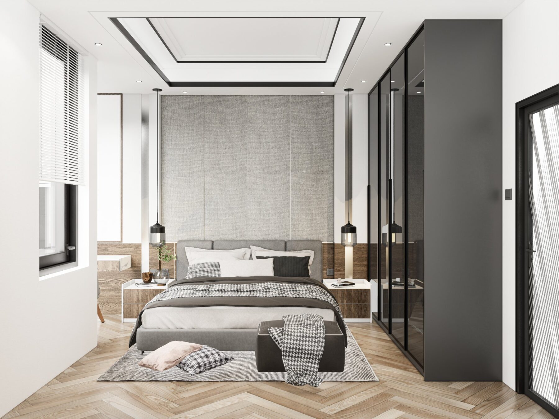  Bedroom Interior Sketchup File