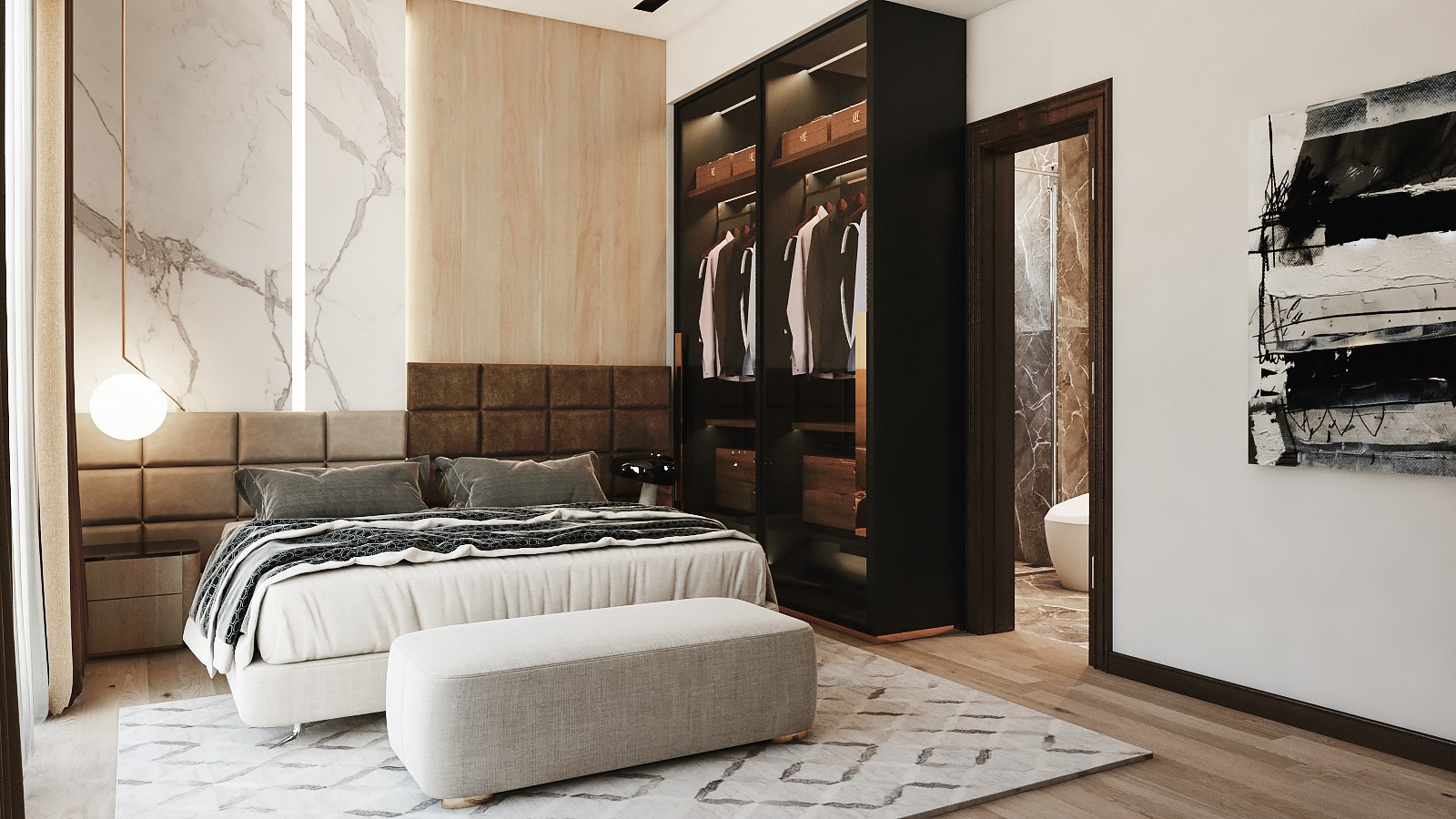 Bedroom Scene Sketchup  by Pham Hai Hoang