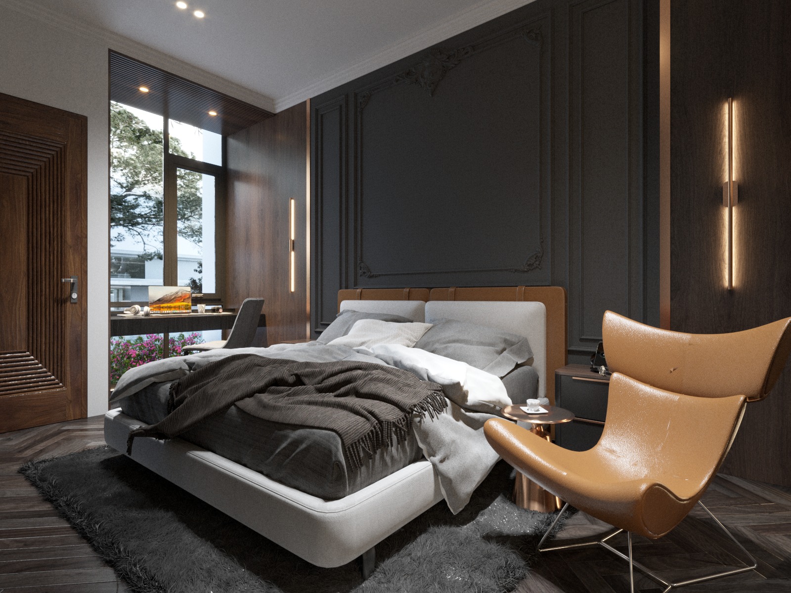  Bedroom Interior Sketchup File