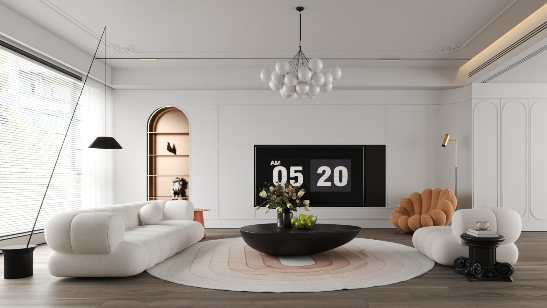  Living Room Interior Sketchup File