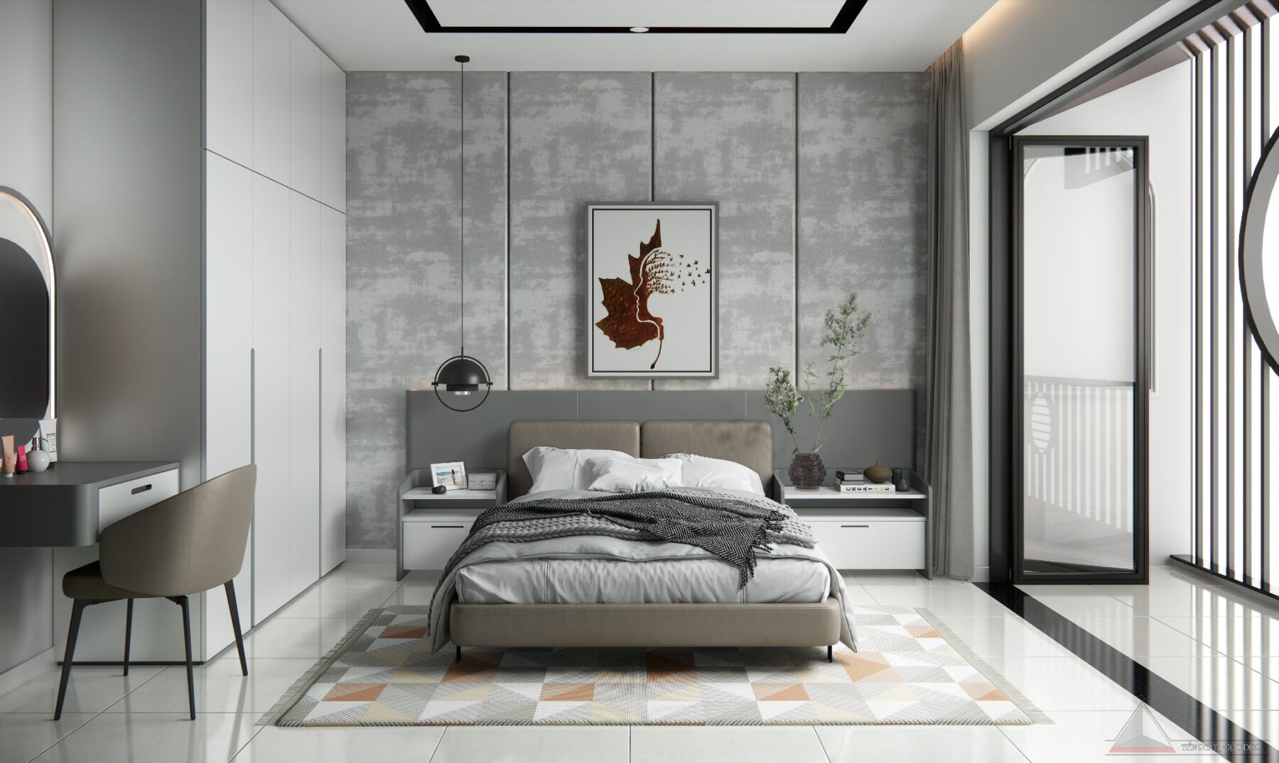  Bedroom Interior Sketchup File