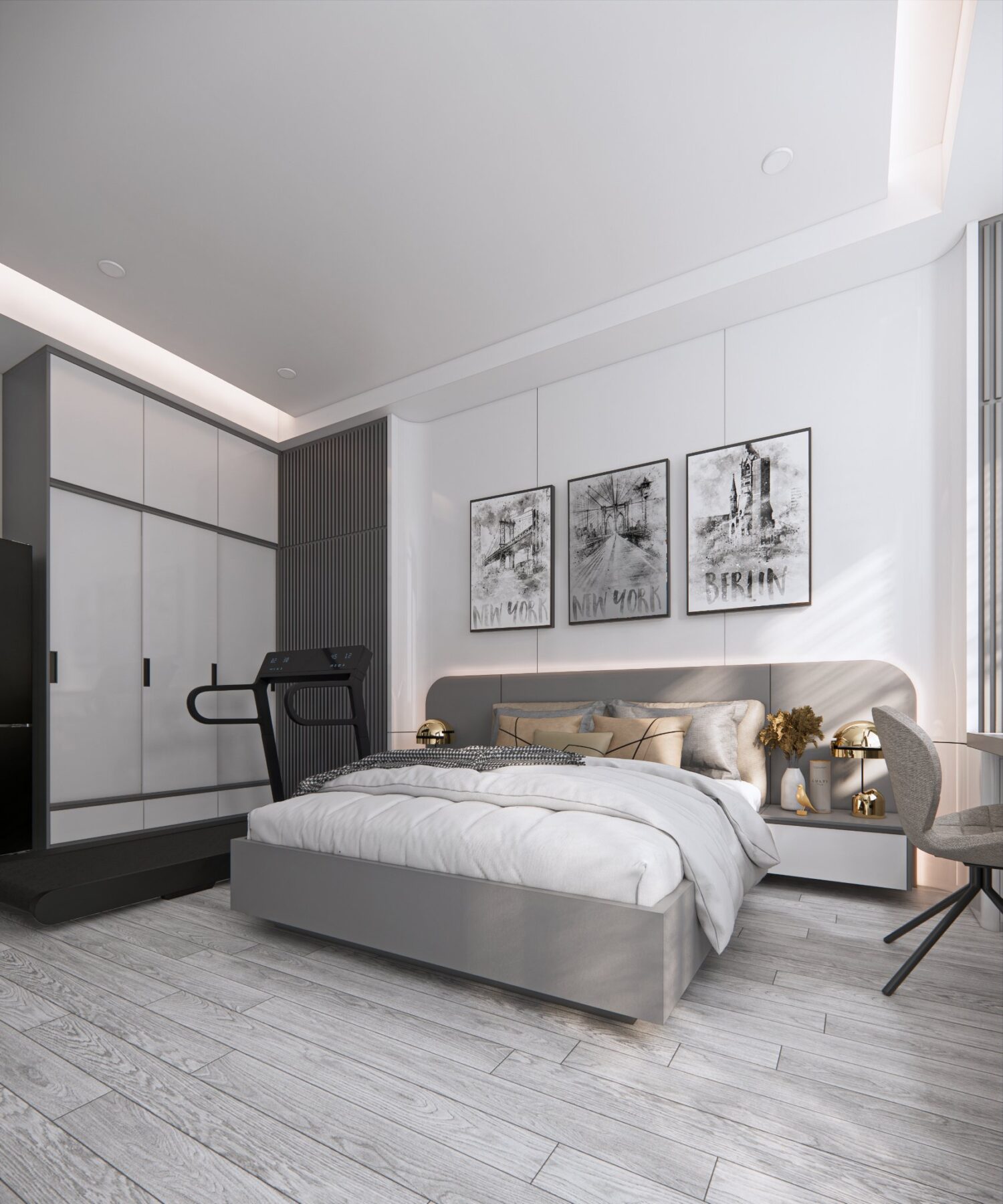  Bedroom Interior Sketchup File