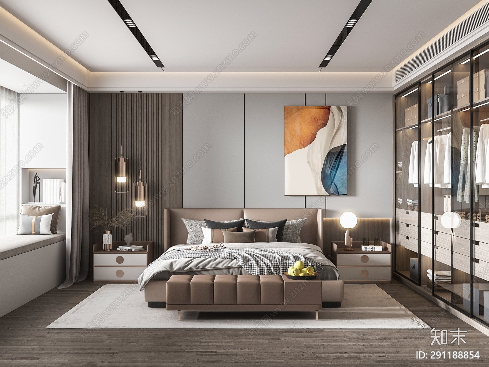  Bedroom Interior Sketchup  1