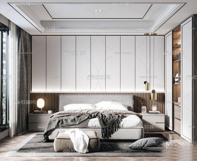 Bedroom Scene Sketchup  by Trong Thanh