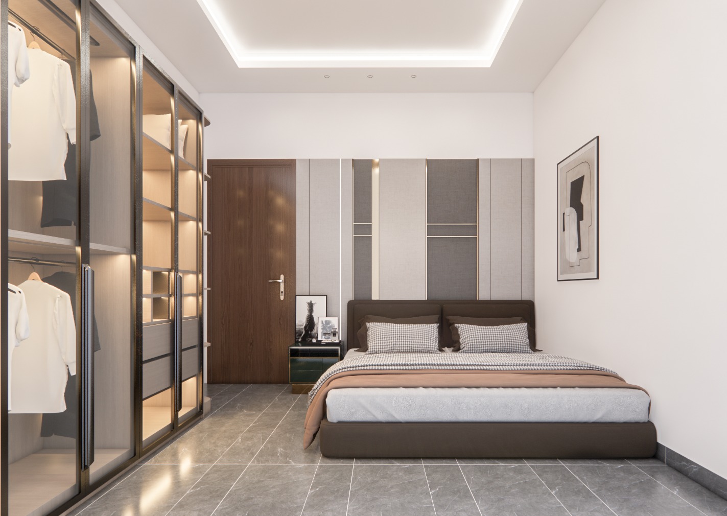  Indochine Bedroom Interior Sketchup File