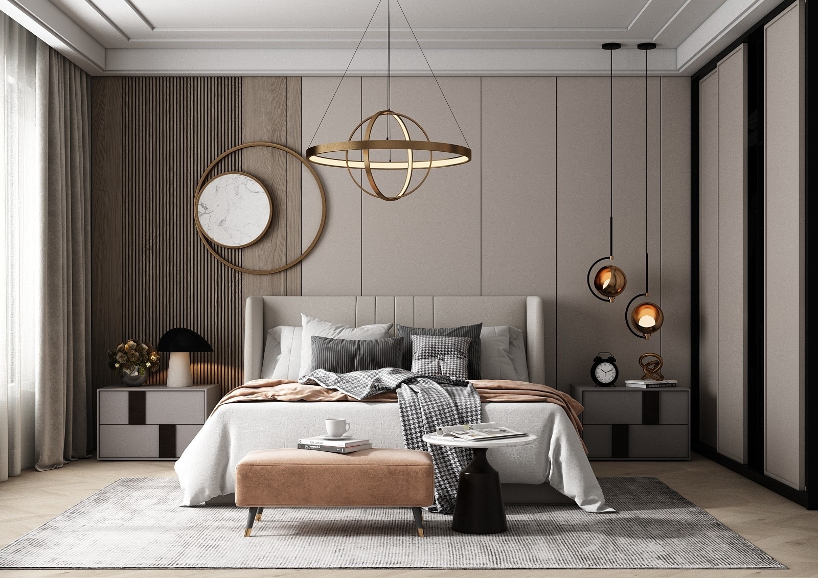  Bedroom Interior Sketchup File