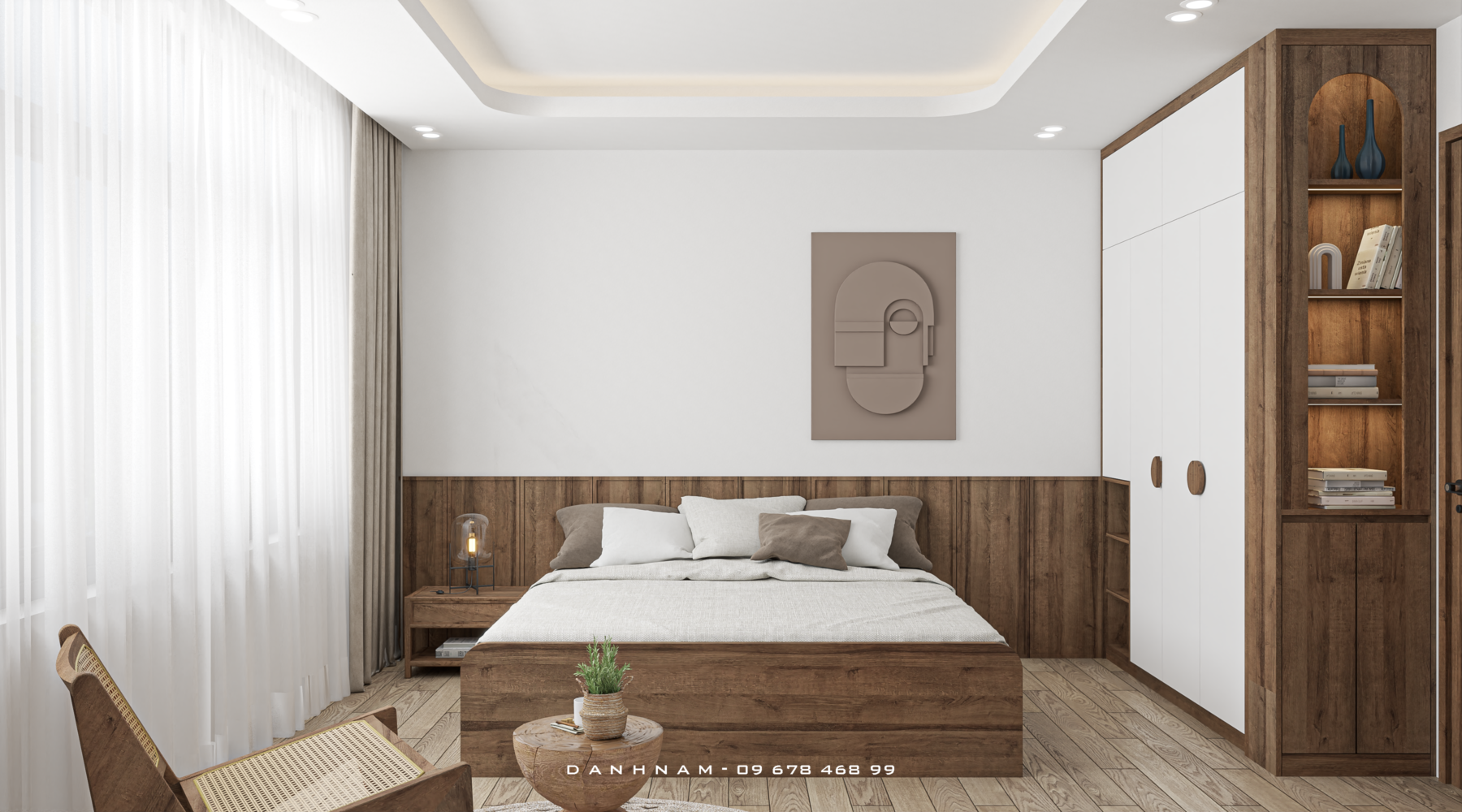  Bedroom Interior Sketchup File