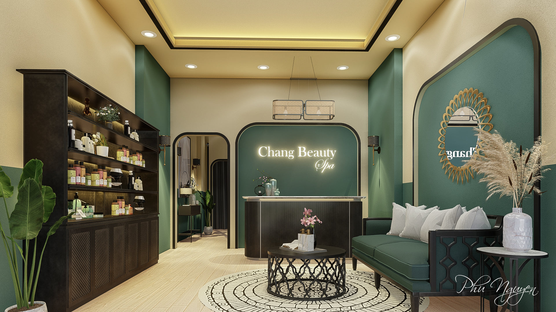 Interior Spa Scene Sketchup  by Phu nguyen 1