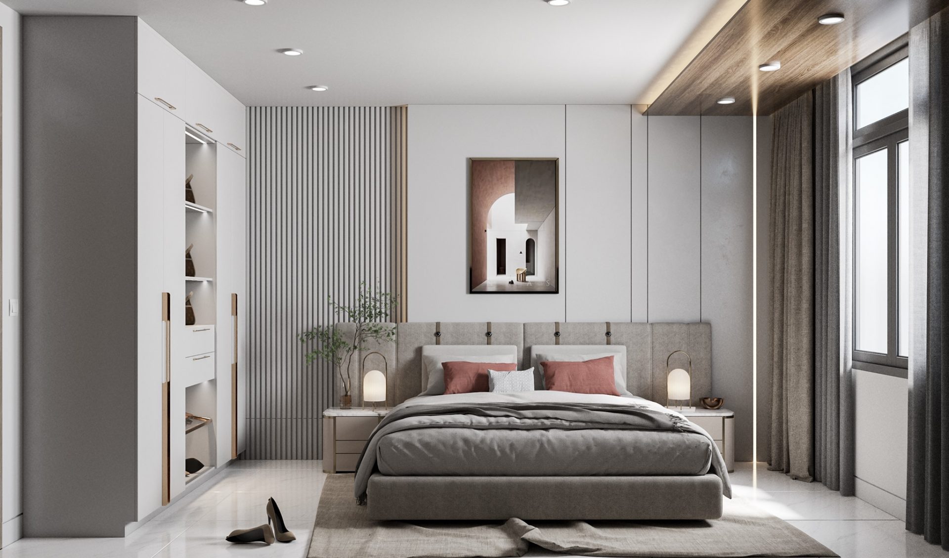 Bedroom Scene Sketchup  by Tuan Tran 2