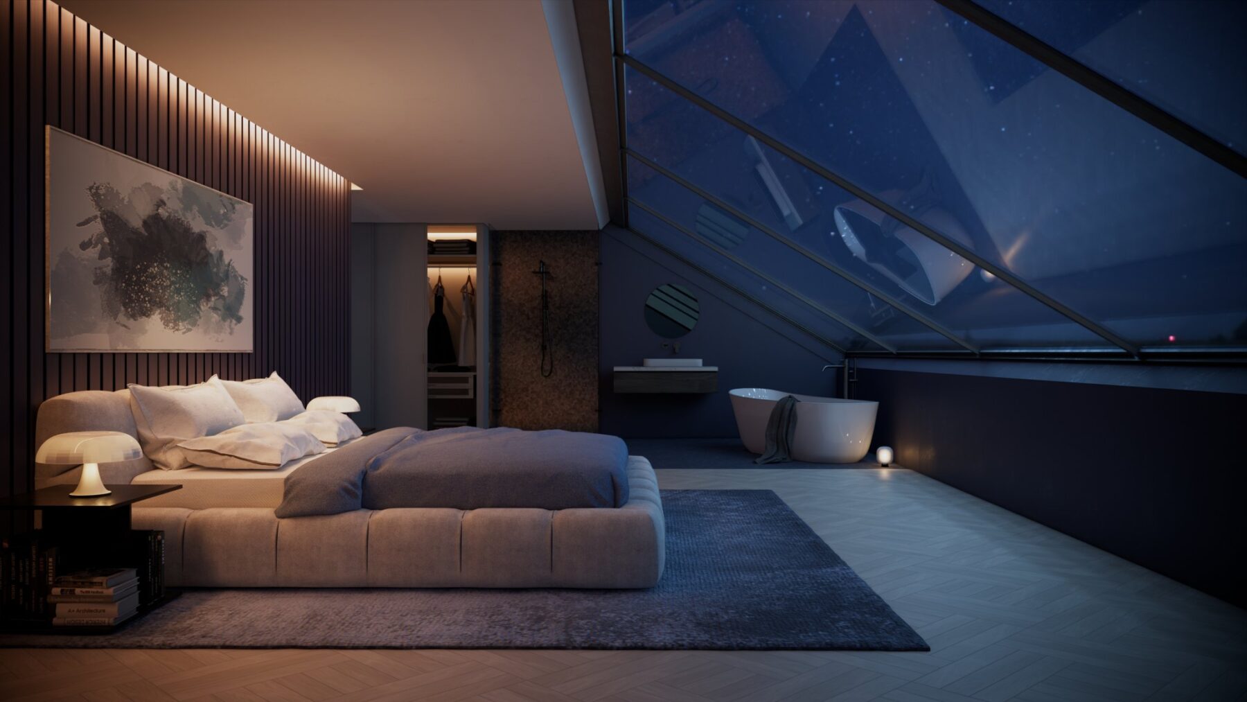  Bedroom Interior Sketchup File