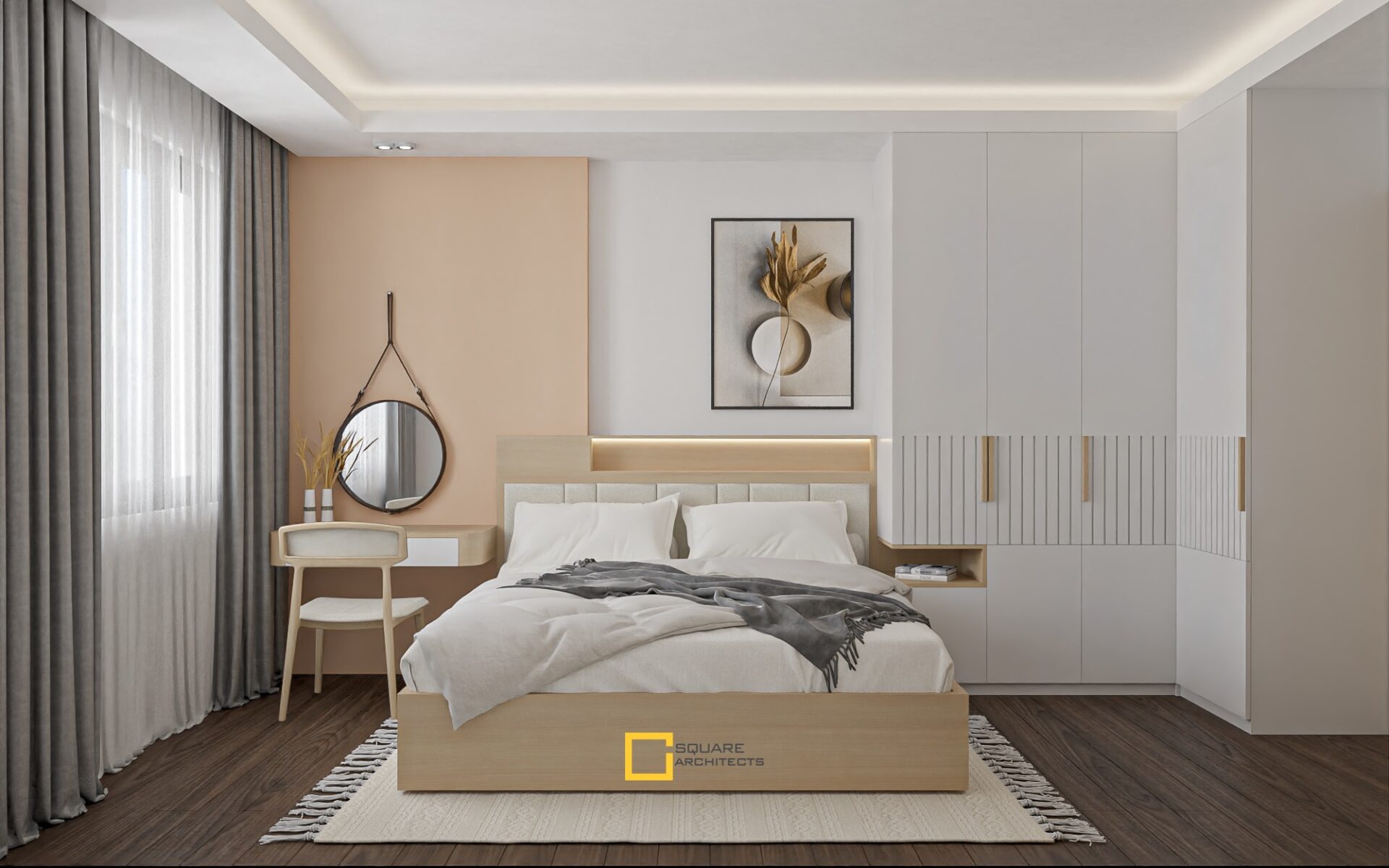  Bedroom Interior Sketchup  by Danh Nam 1