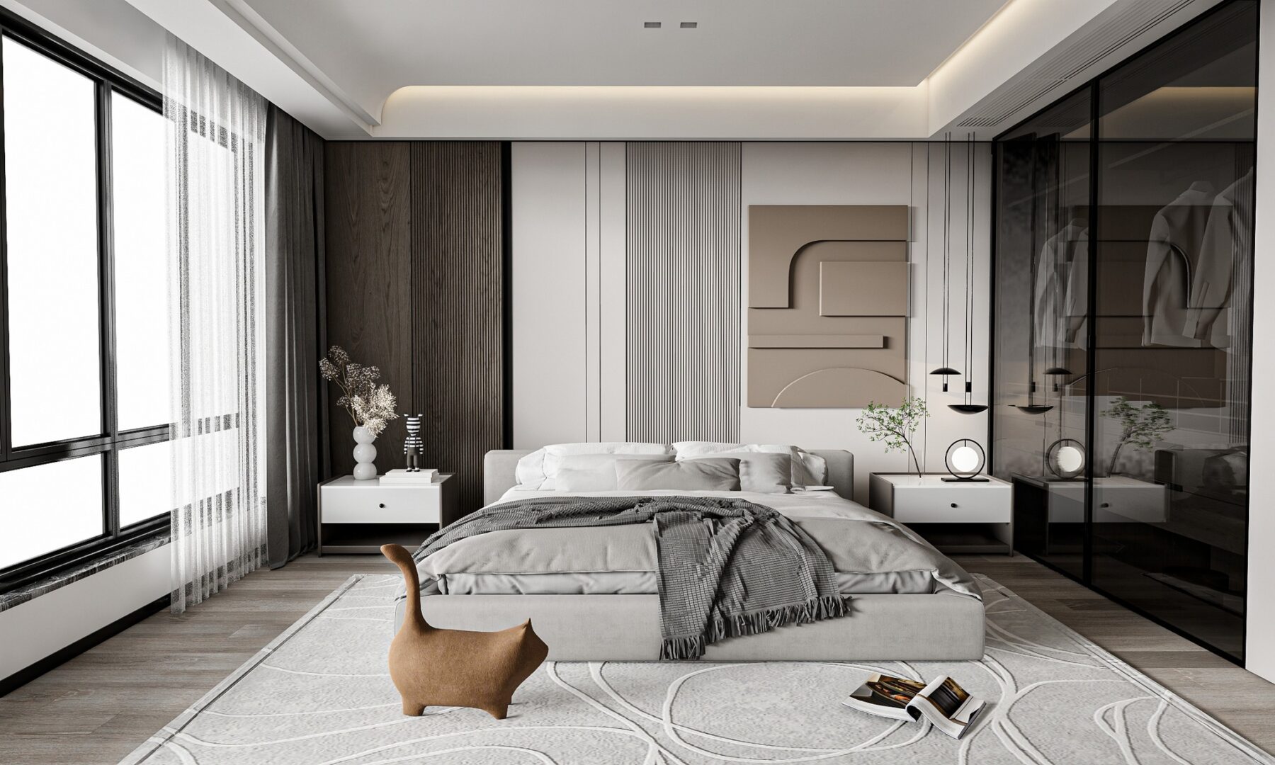  Bedroom Interior Sketchup File